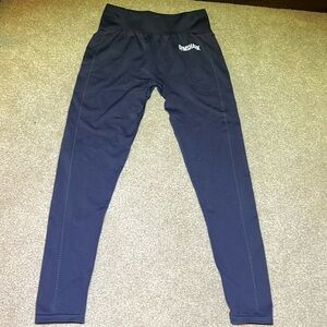 Gymshark leggings, size medium, and color black.
